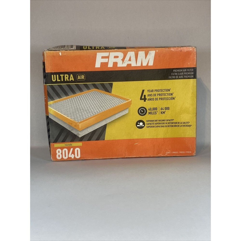 FRAM Ultra Air - Premium Air Filter - Combatable with Honda (8040)